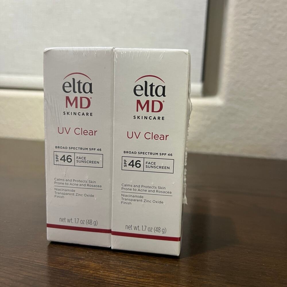 Elta MD UV Clear 46 spf pack of 2